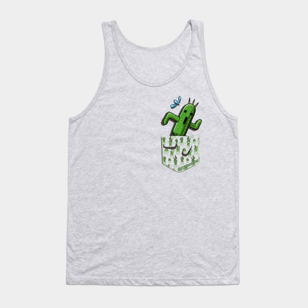 Cactuar in your pocket! Tank Top by AlexRoivas